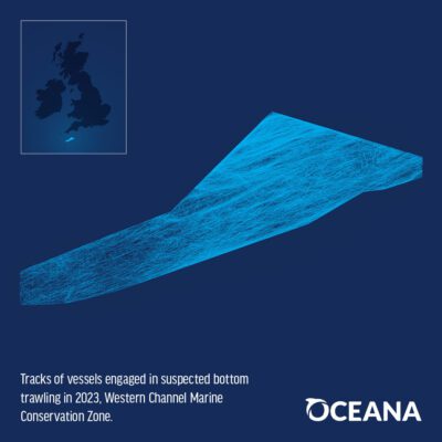  Bottom trawling satellite tracks in UK MPAs
